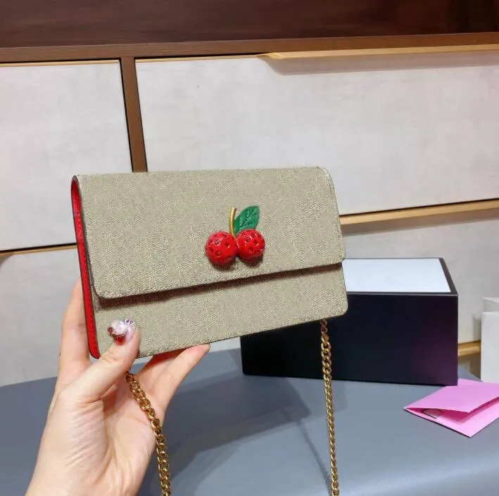 Luxurys Tasarımcılar Mini Klasik Retro Bayanlar Çanta Cüzdan Messenger Çanta Moda Zinciri Omuz Çantaları Kadın Kutusu ile Crossbody Çanta