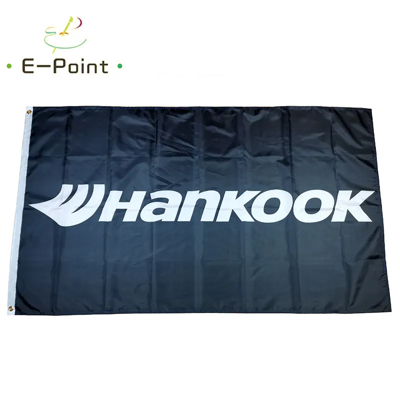 Corée Hankook Tire Drapeau 3 * 5ft (90cm * 150cm) Polyester drapeau Bannière décoration volant maison jardin drapeau Cadeaux de fête