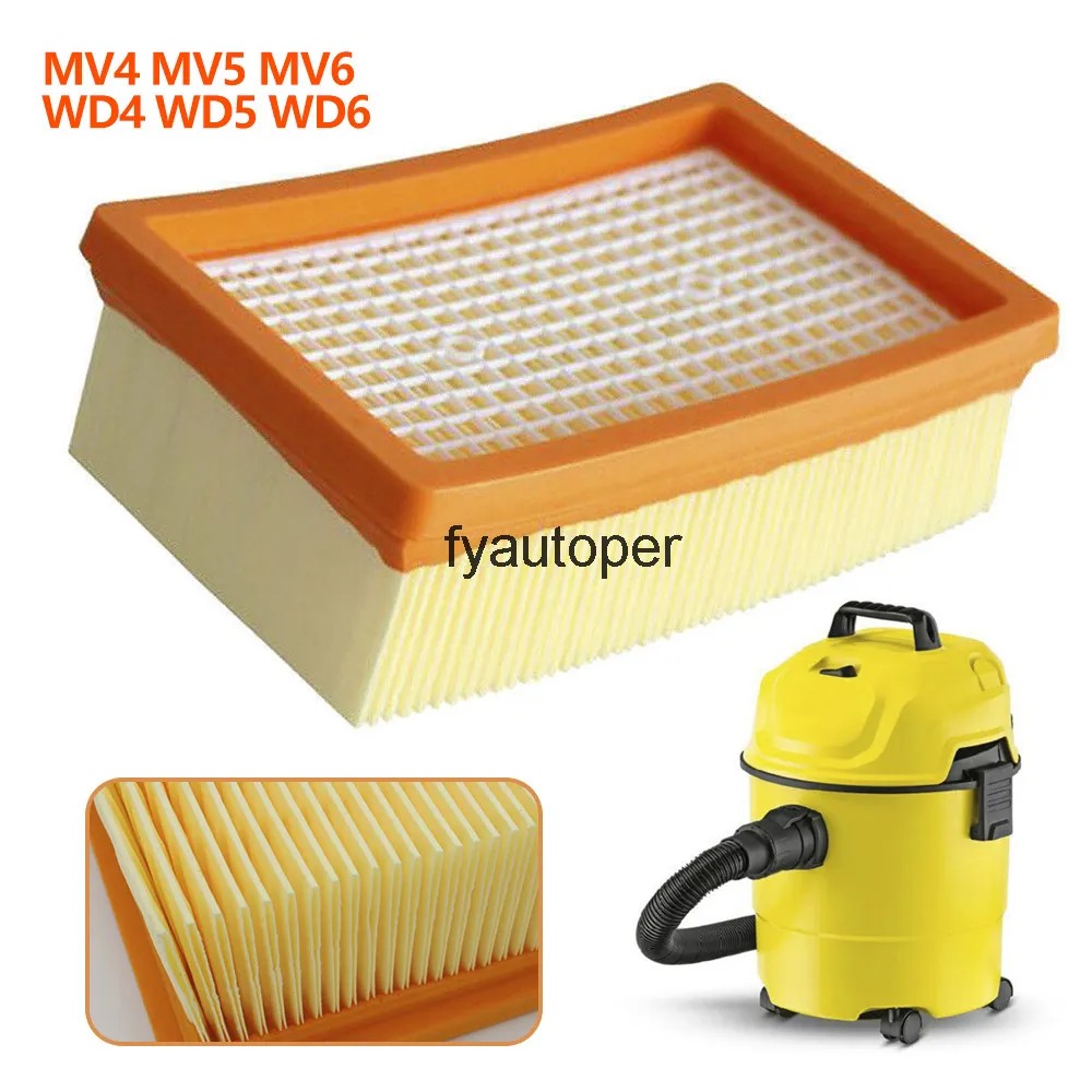 Filter voor Karcher MV4 MV5 MV6 WD4 WD5 WD6 WETTERE VACUÜM CLEANER VERVANGING ONDERDELEN # 2.863-005.0 HEPA-filters