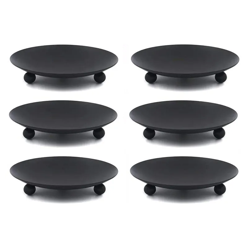 Retro Wrought Iron Jensen Advent Candle Black Gold Iron