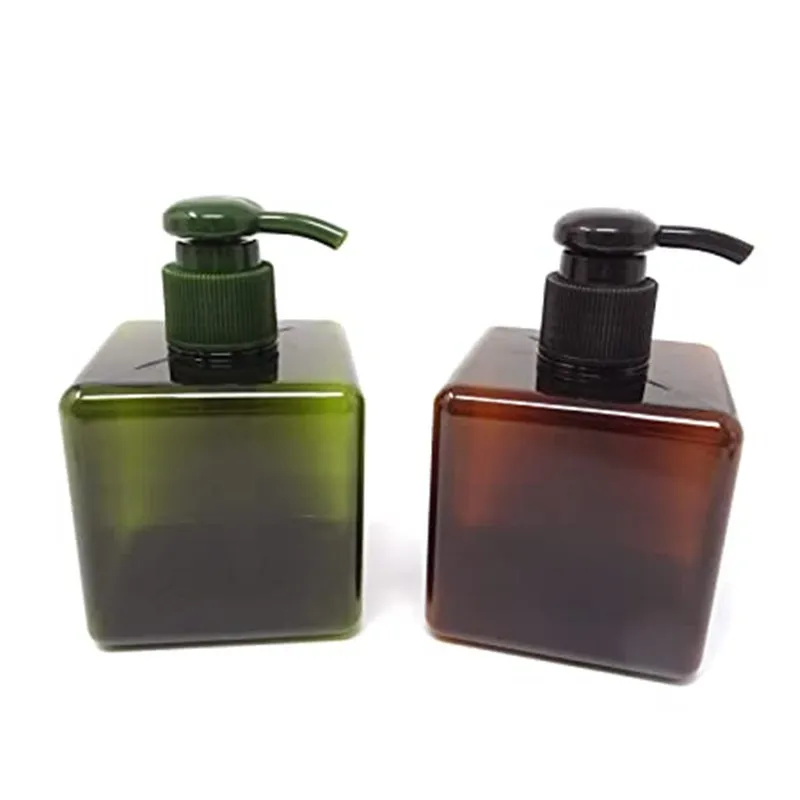 250ml/8.5oz Plastic PETG Empty Soap Shampoo Pump Bottle Lotion Shower Gel Travel Refillable Makeup Bottles Containers