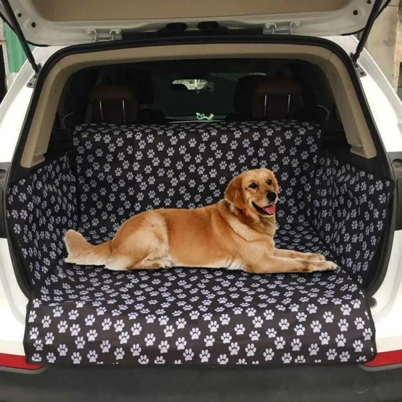 Waterproof Car Boot Liner Protector Pet Dog Floor Cover Car Rear Trunk Cargo Mat Floor Sheet Carpet Mud Protective Pad For SUV248D