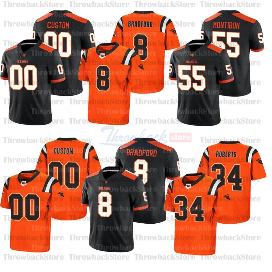 Custom Oregon State College fotbollströjor 7 Brandin Cooks 8 Trevon Bradford 21 Artavis Pierce 88 Luke Musgrave