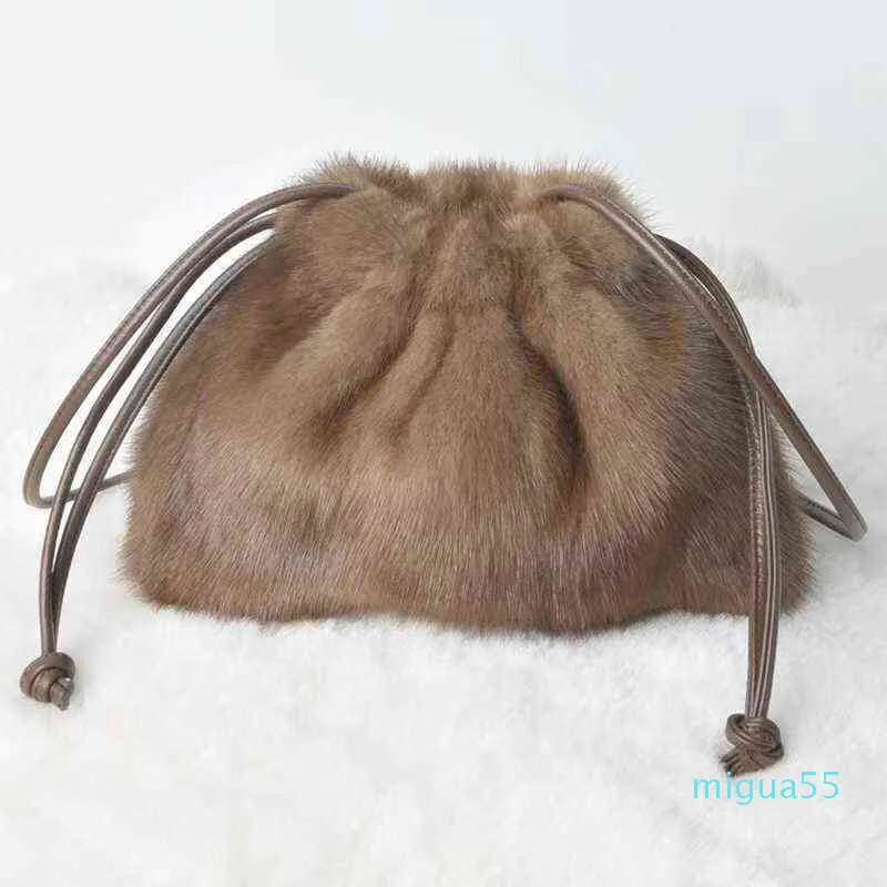 Rucksackstil Zdfurs Nertsen Bont Tas Solid Lady Single-Schoudertas High-End-Echt Koeienhuid Sen Vrouwen Pols Modus Koortjes