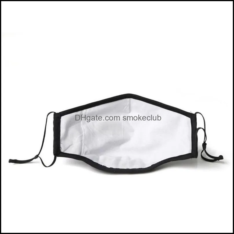 Washable Anti Dust Mask Windproof Mouth muffle Bacteria Cotton PM2.5 Masks Anti-fog Haze Keep Warm Face Care Masks 297 X2