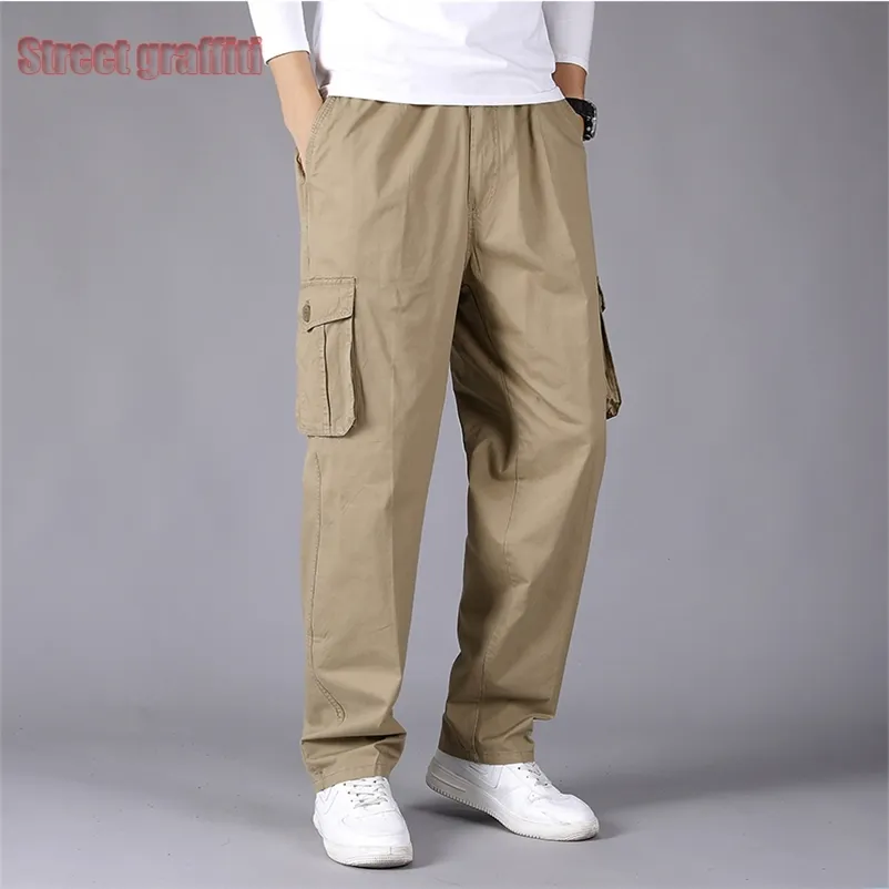 Cargo broek broek voor mannen merkkleding sportbroek voor mannen Militaire stijl broek heren broek 210723