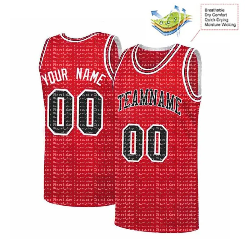 Custom DIY DESIGN Chicago Any Number Jersey 00 Mesh Basketball