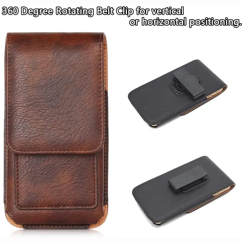 Universal Leather Vertical Waist Cases Belt Clip Holster Pouch Carrying Bag For 3.5 6.8 Inch Phone IPhone 16 15 14 13 12 Pro Max Samsung S22 S23 S24 Ultra Huawei MOTO LG From 3 26 DHgate