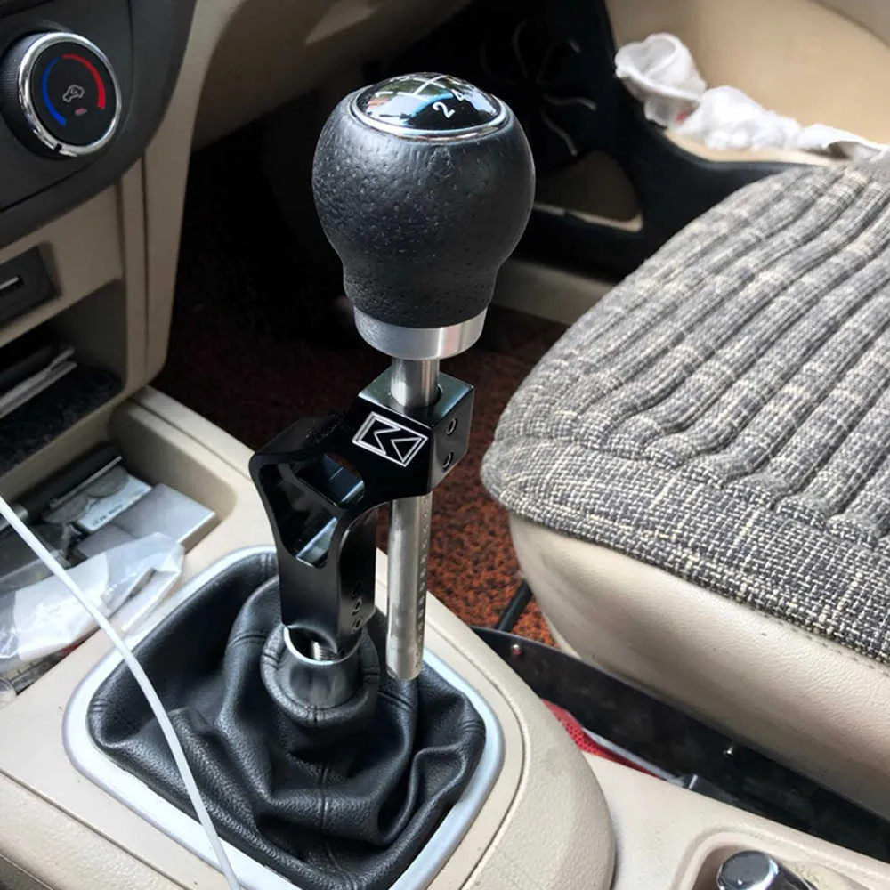 Racing Alumínio Manual Auto Car Engrenagem Deslocamento Extensor Extensor Shifter Gearstick Lever Extensão