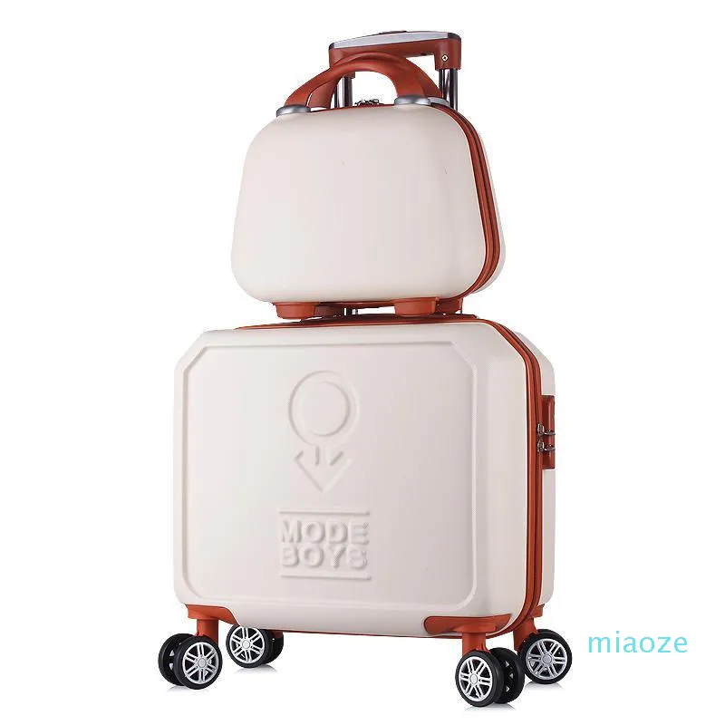 Compra Maletas Conjunto De Maletas 16 Pulgadas Equipaje Y Bolsa Cosmética  Pequeño Carrera Spinner Codificado Cerradura Zipper es Barato | Entrega  Rápida Y Calidad | Es.Dhgate