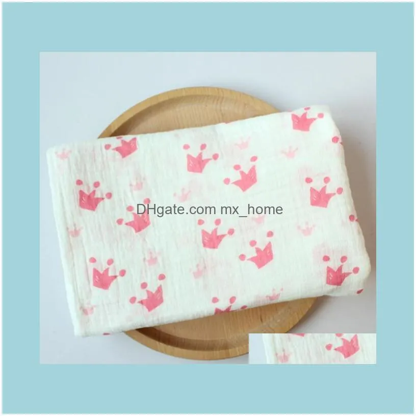 Infant Muslin Blanket Horse Flamingo Animal Baby Swaddle Newborn Bathroom Towels Robes Swadding Swaddles Ocean freight wmq969