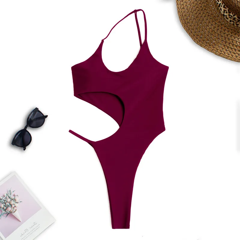 Leaky Back Conservative Bikini With Small Chests And Tight Fitting