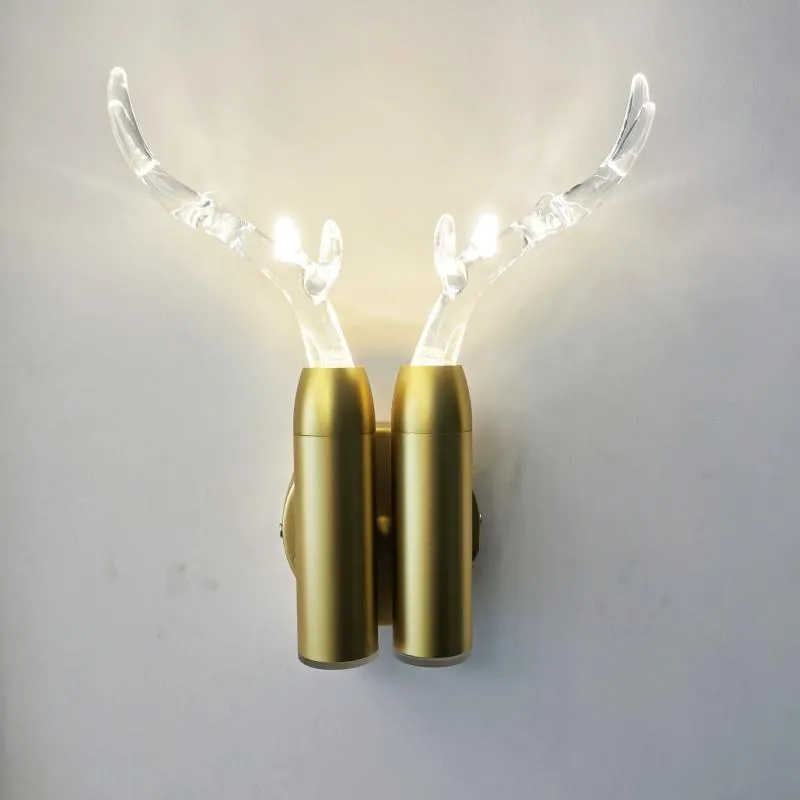 Wall Lamp Real S Pictures LED Creative Personality Aluminum + Acrylic Lampshade Shopping Mall El Home