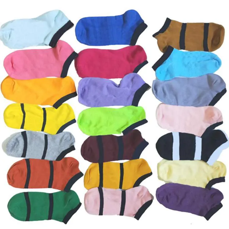 Cheville chaussette Textile filles Sexy bonneterie chaussettes courtes été coton pantoufle ZWL257-1