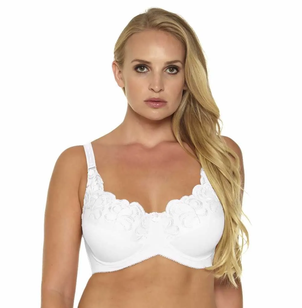 Embroidered Cotton Minmizer Spanx Minimizer Bra For Women Plus Size 1053A,  Comfortable Lingerie In C G Sizes 36 46 210623 By MiaoErSiDai From Dou003,  $9.6