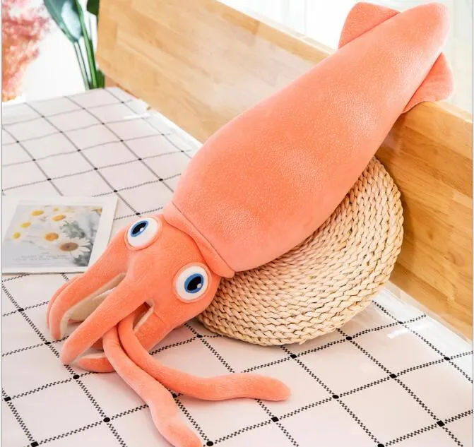 80-110 CM Plush toy Ocean animal octopus squid doll children