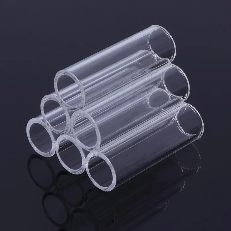 Decorations H051 Fish Tank Shelter 3 6 Tube Aquarium Pipe Shrimp Cave Hide Breeding Acrylic Decor216e