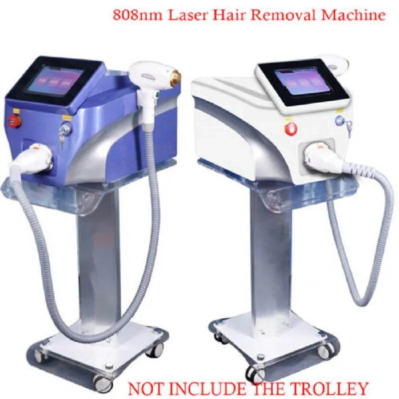 808nm diode Laser Épilation Machine Gel Peau Permanent 755nm 1064nm 20 millions de coups utilisation clinique professionnelle