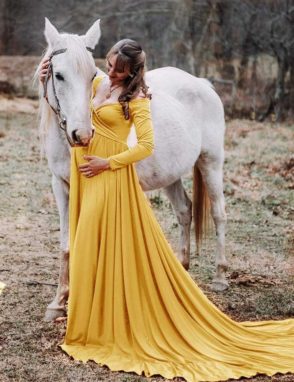 写真撮影のためのセクシーなマタニティドレス妊婦のための妊娠中のドレスサマープラスサイズのドレス妊娠服シフォンドレス
