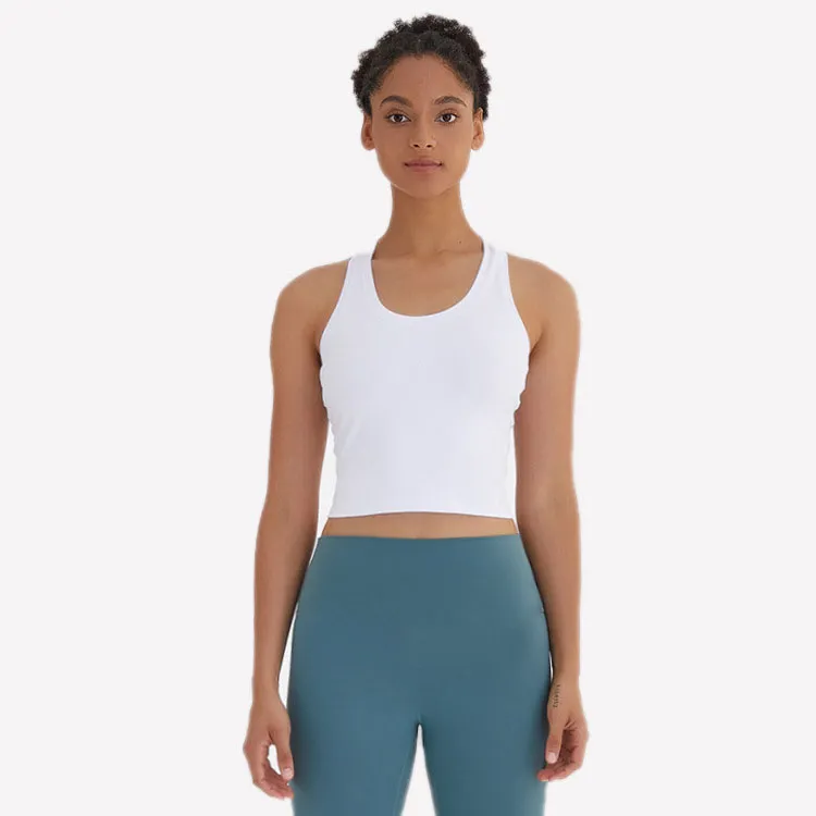 Sexy yoga Vest T-Shirt Solid Colors Women Fashion Outdoor Yoga Tanks Sports Running Gym Tops Clothes L-08