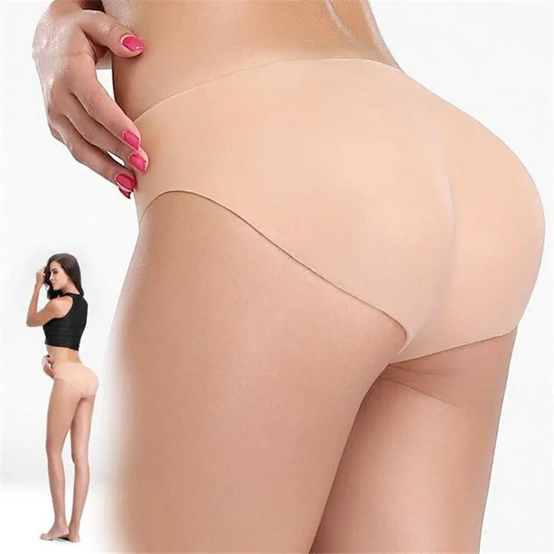 Womens Shapers Women Full Silicone Hip Pants Padded Buttock Enhancer Body  Shaper Sexy Panty Fake Ass Push Up Crossdressing Underwear Shapew From  53,57 €