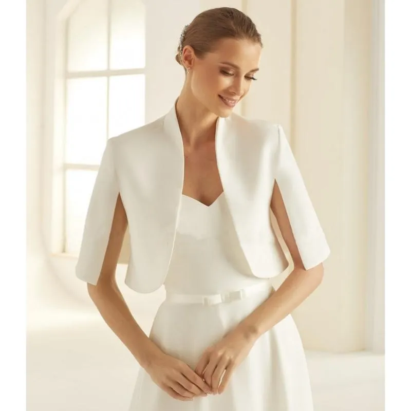 Satin wedding bolero hotsell