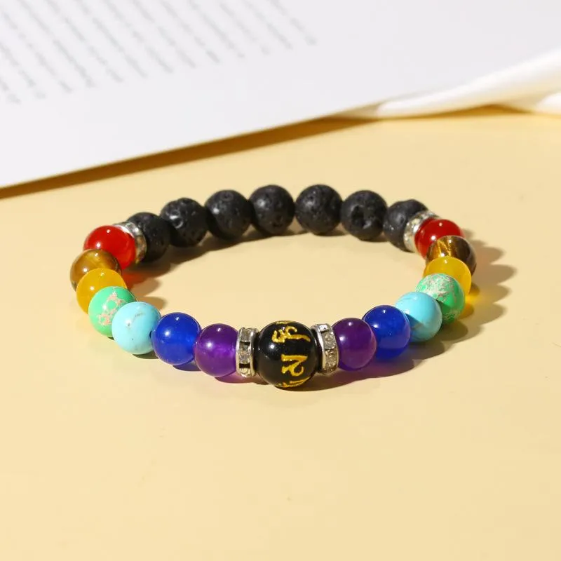 Chakra Bracelet, Real Stones 7 Chakra Raw Crystal Bracelets for Women,  Handmade Gifts for Her, Rainbow Chakra Jewelry - Etsy Norway