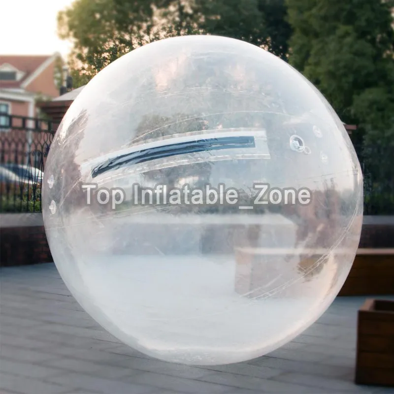 Boule gonflable géante de Hamster d'eau taille humaine 2 m flottant sur l'eau boule de marche enfants et adultes boule d'eau gonflable en PVC