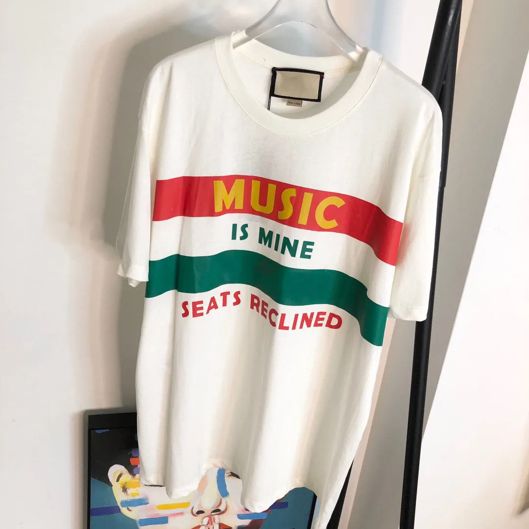 High Grade Cotton Short Sleeve T Shirt In Black And White From 