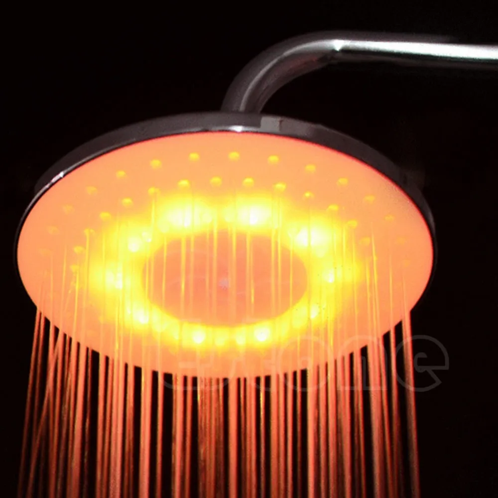 Y103 Stainless Steel 8 Inch RGB LED Rain Shower Head... From Mu007, $17 ...
