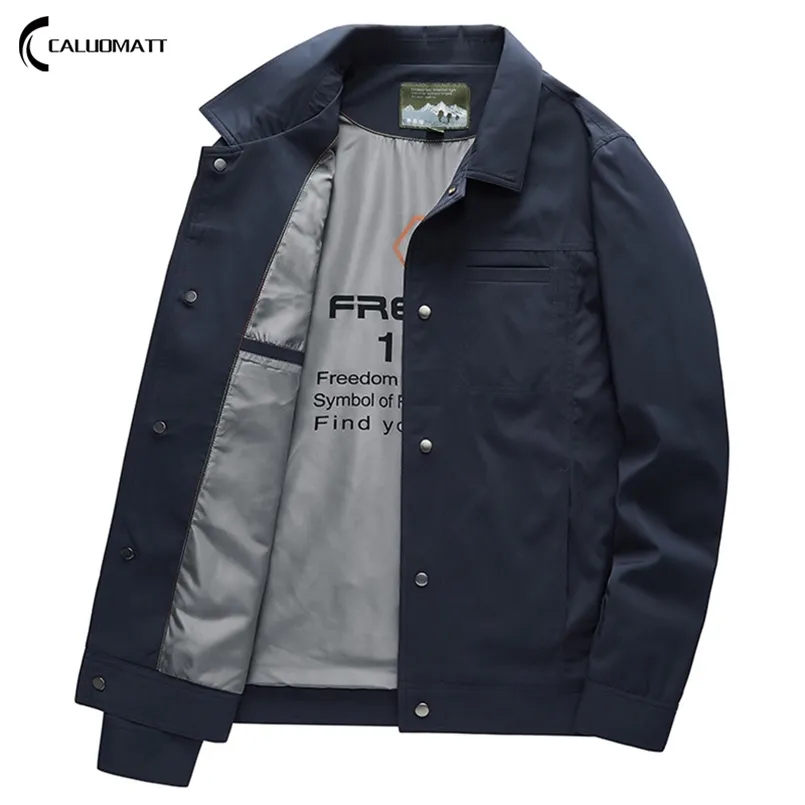 Veste hommes mode printemps automne vêtements d'extérieur veste pour hommes vêtements de sport en plein air couche de finition vestes masculines Chamarras Para Hombre 211103