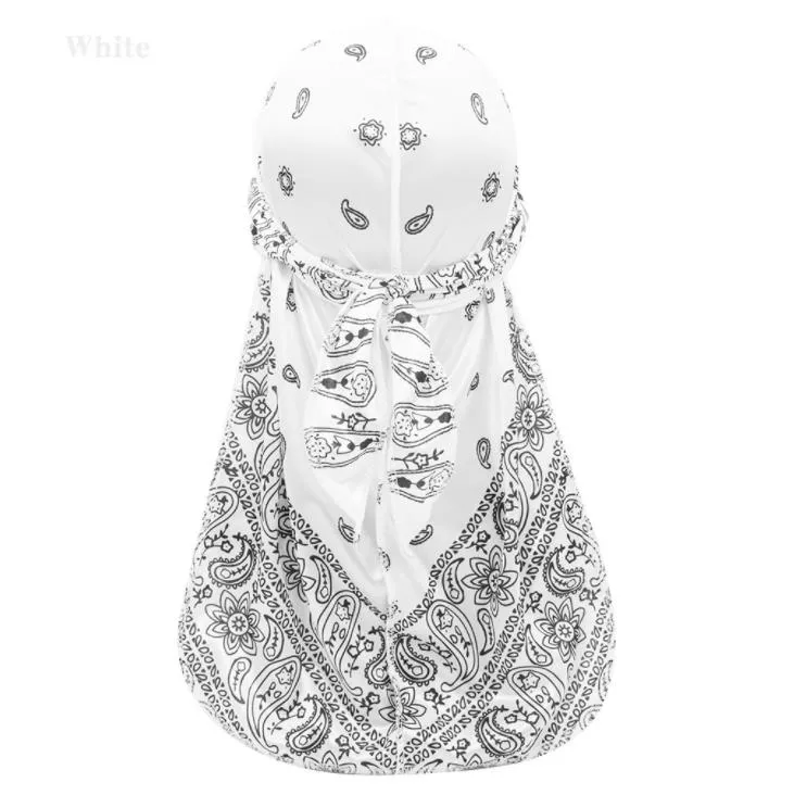 Bandanas Wraps Hats, Scarves & Gloves Fashion Aessories Drop Delivery 2021 Printing Long Tail Bandana Turban Wigs Hip Hop