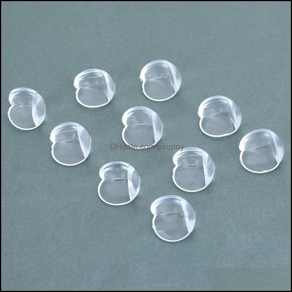 Gates Gear Baby, Kids Maternity10pcs Seguran￧a ￂngulo de colis￣o esf￩rica de protetor de PVC macio guardas de beb￪ Clear x 3cm Edge canto Guard Grow