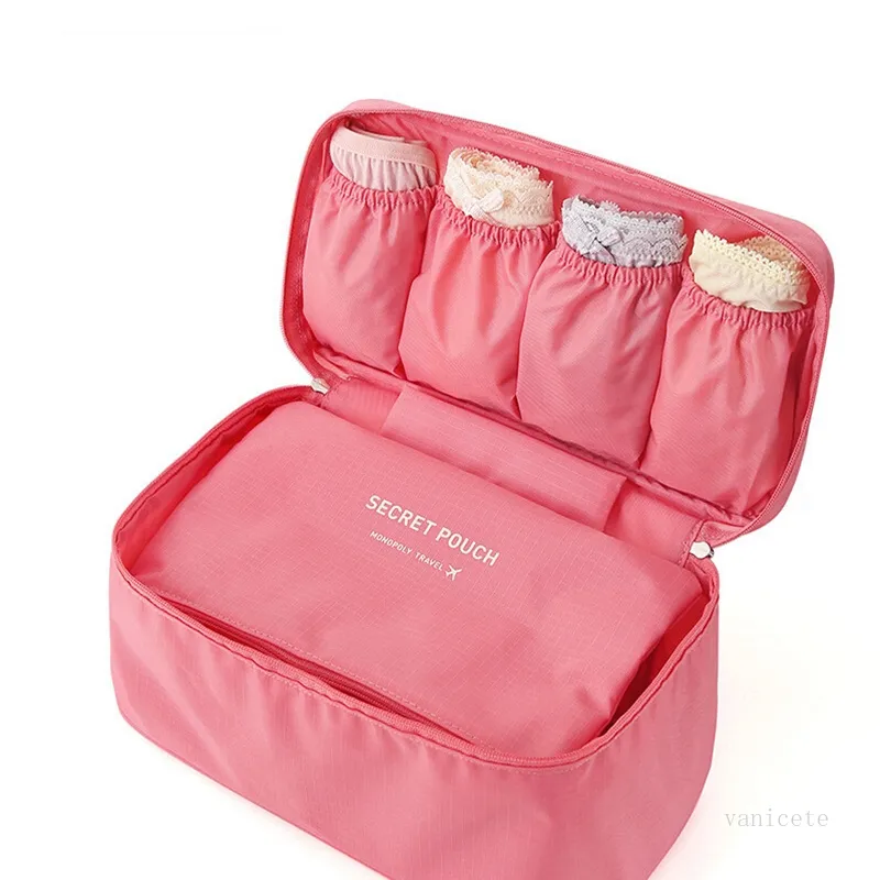 Travel Multifunctional Underwear Bag Bra Clothes Storage Bag Clothing Underwear Packing Handbags Organizer 60PCS T500492