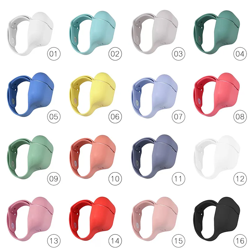 Oortelefoon Case Voor Apple AirPods pro Zachte Horlogeband sport running oortelefoon case voor airpod 3 Voor Air Pods Pro schokbestendige Cover