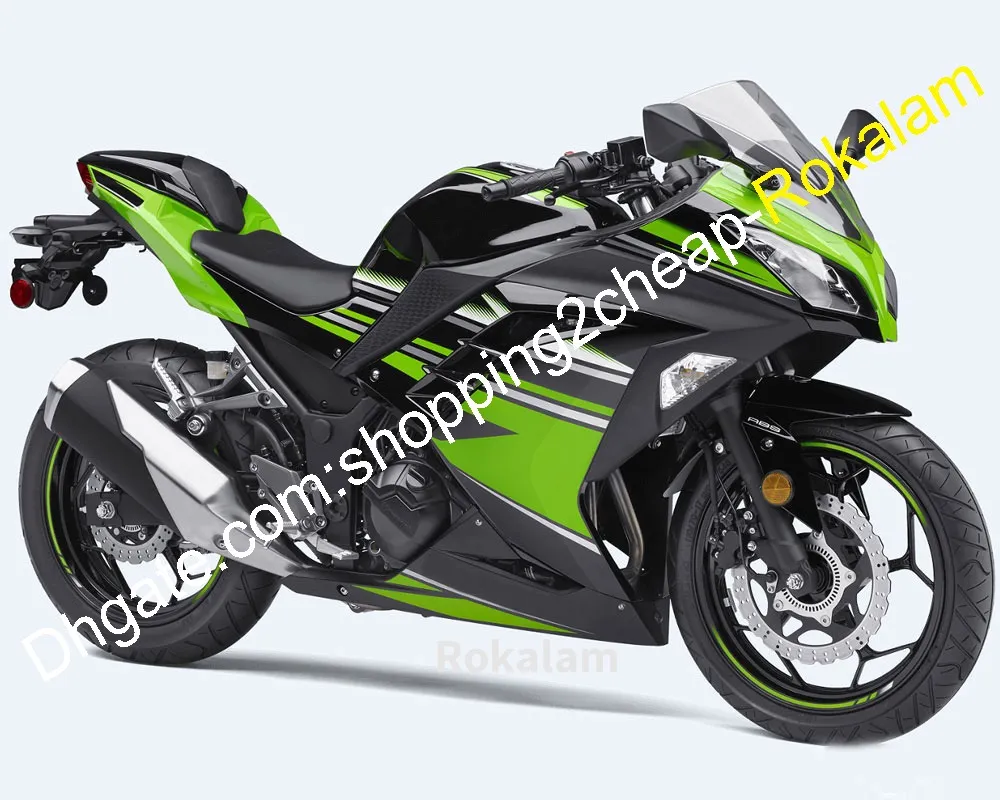 Per Kawasaki Ninja EX300 ZX300 EX 300 KRT Edition Moda Moto ABS Carrozzeria Kit Carena 2013 2014 2015 2016 (Stampaggio ad iniezione)