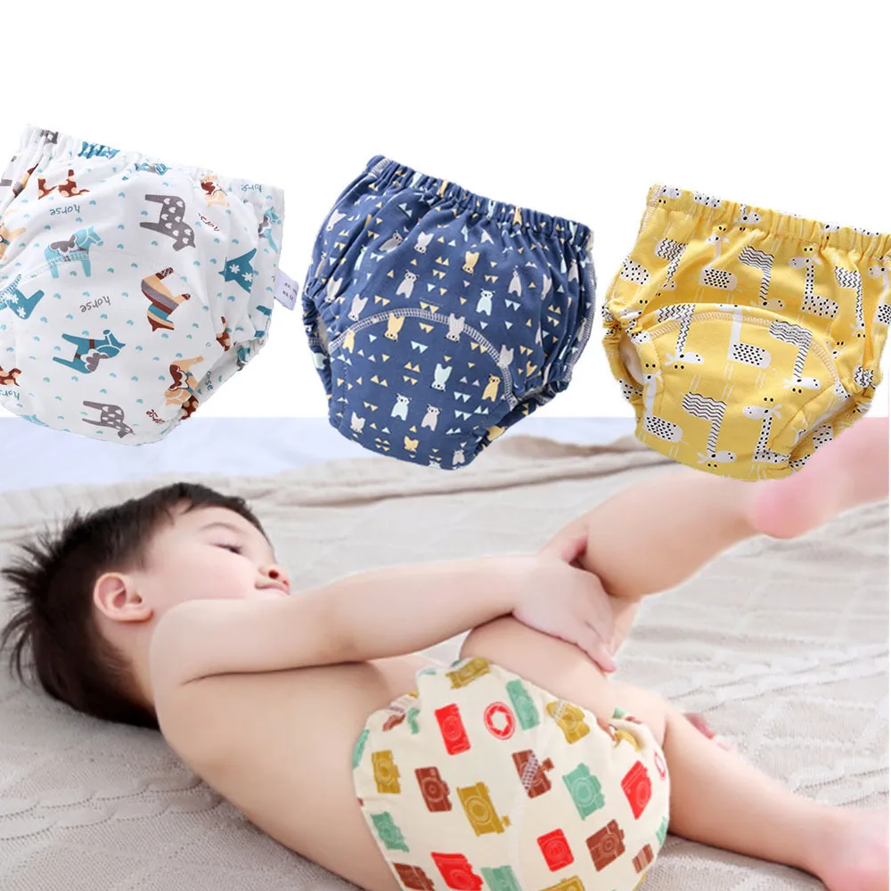 Bébé Couche Lavable Réutilisable Écologique Pot Formation Pantalon Couches  Pour Enfants Culotte Coton Imperméable Nappy Nouveau Né Lavable 210312 Du  10,38 €