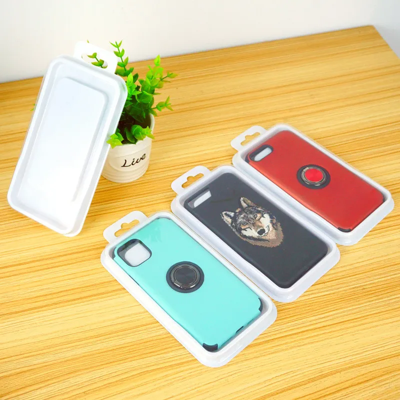 Blister PVC Plastic Clear Retail Packaging Package Box voor telefoon 4.7 ~ 6.5 inch Clear Mobile Phone Case Cover