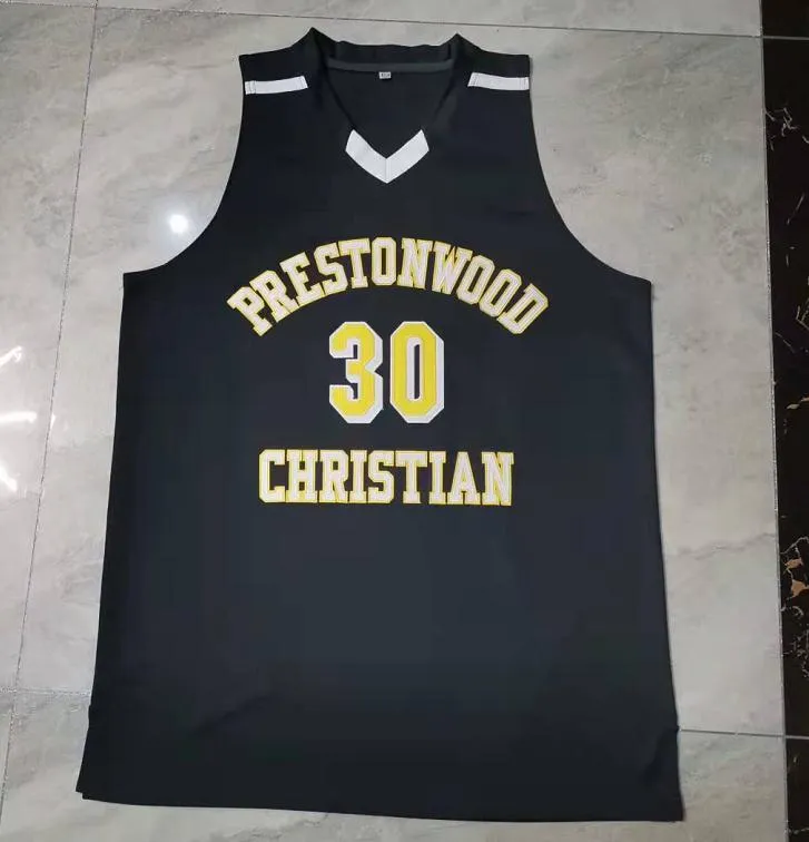 Custom Basketball Jersey Men Youth women #30 Julius Randle Prestonwood Christian High School Throwback Size S-2XL or any name and number jerseys