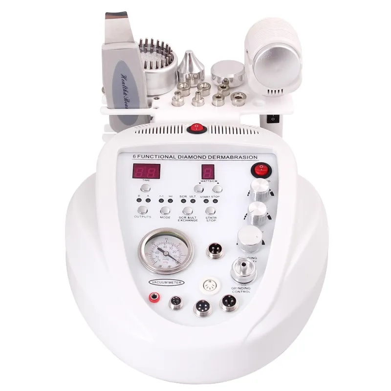 Elitzia etsrvs906 Лицо Многофункциональный алмаз Dermabrasion Peeling Machine 6 в 1 Ультразвуковой массаж фотон для лица для лица красоты био подъем