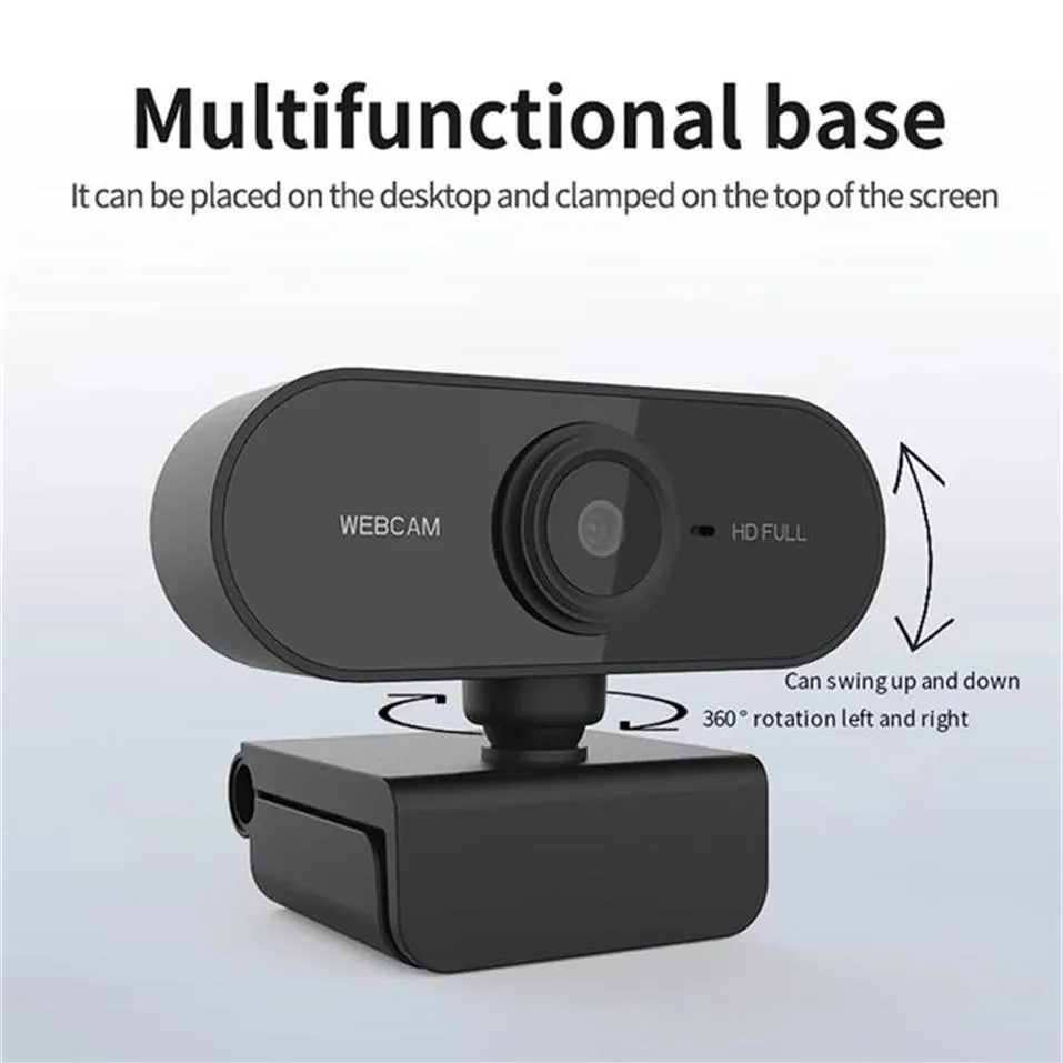 EU estoque 1080P HD Webcam USB Web Câmera com Microfone A05 A00