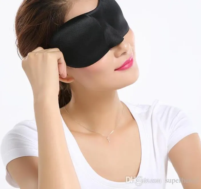 Ravel 3D Eye Mask Sova Soft Svamp Padded Shade Cover Rest Relax Sleeping Blindfold Aid EyeMasks Present Tillbehör