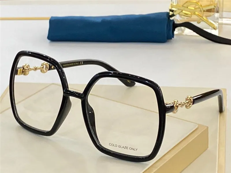 0890 New Fashion Eye Glasses for Women Vintage Square Frame Popular Top Quality Come with Case Classic 0890s Optical