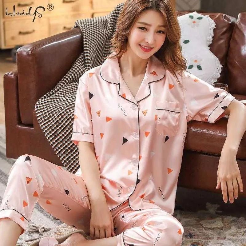 Floral silk pyjama 2025 set