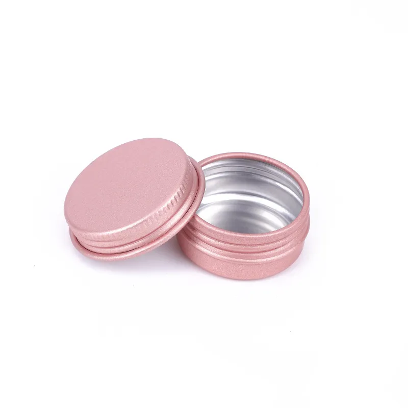 NEW10ml Aluminum Jar Tin Cans Empty Containers Bottles with Screw Lids for Cosmetic, Candle, Spices, Candy, Coffee Beans DH8855