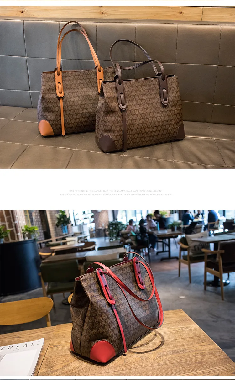 Tote Casual Luxe Handtas Hoge Capaciteit 802 Zakken Damesontwerpers FHXVT