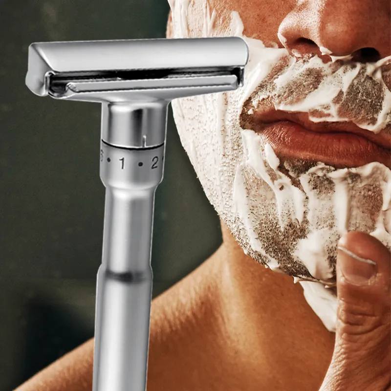 Full Zinc Alloy Safety Razors For Men Adjustable... From Skinalive, $12 ...