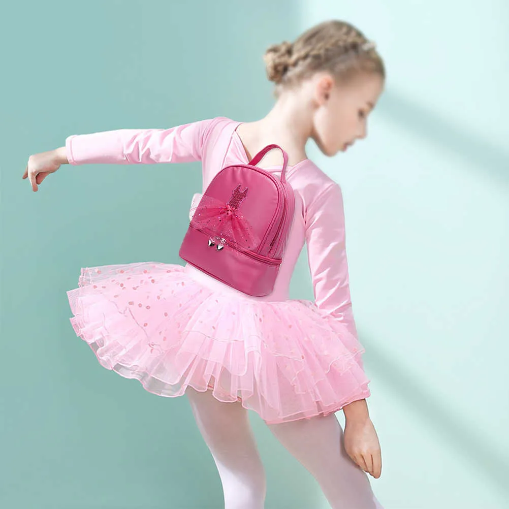 Sac de Danse Rose - Sac de Sport Fille - Sac de Danse Ballerine Filles - Sac  à Dos