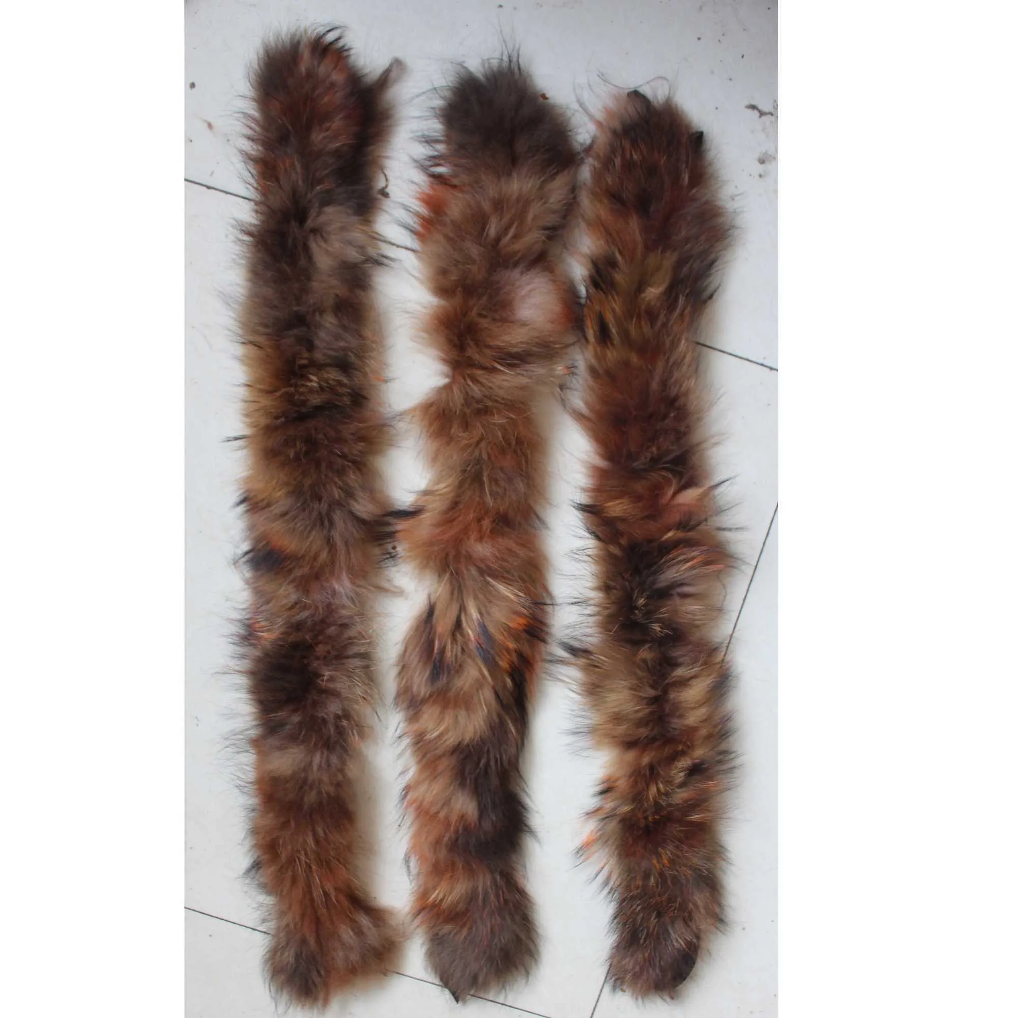 Linhaoshengyue70cm Prawdziwy fur