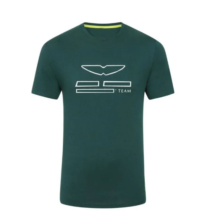 F1 Tシャツ2021 NEW TEAM F1レーシングスーツショートスリーブTシャツポロシャツトランスミッションプリントカーワーキングカスタマイズされた服